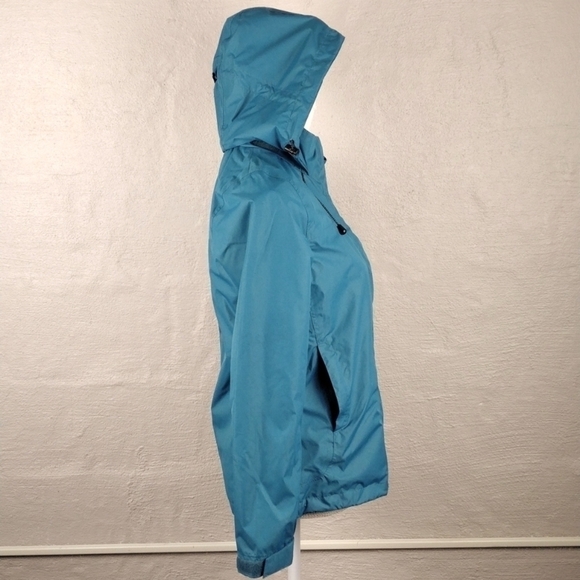 Little Donkey Andy Blue Hooded Long Sleeve Zip Velcro Front Windbreaker Jacket - Picture 6 of 16